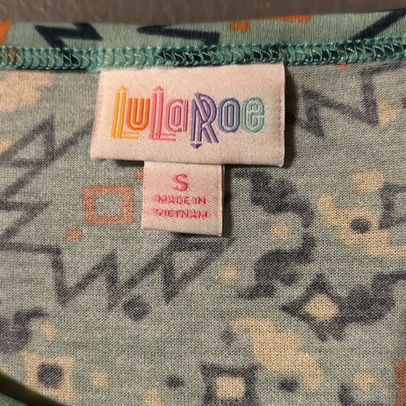 NWOT Lularoe Julia dress in cute multi print. Size S. - Picture 3 of 5